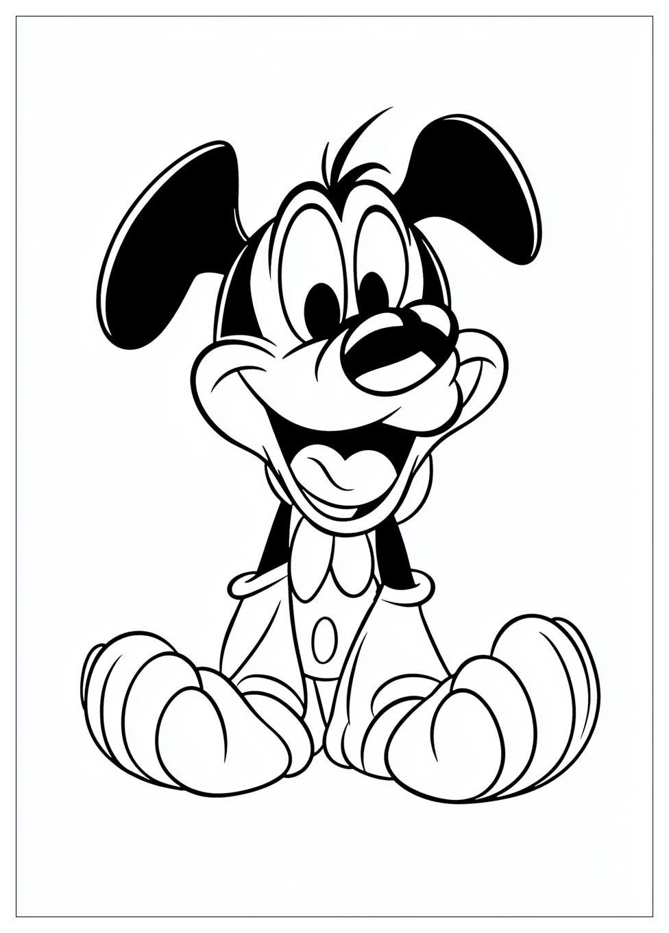 Kolorowanki Do Druku Goofy 21