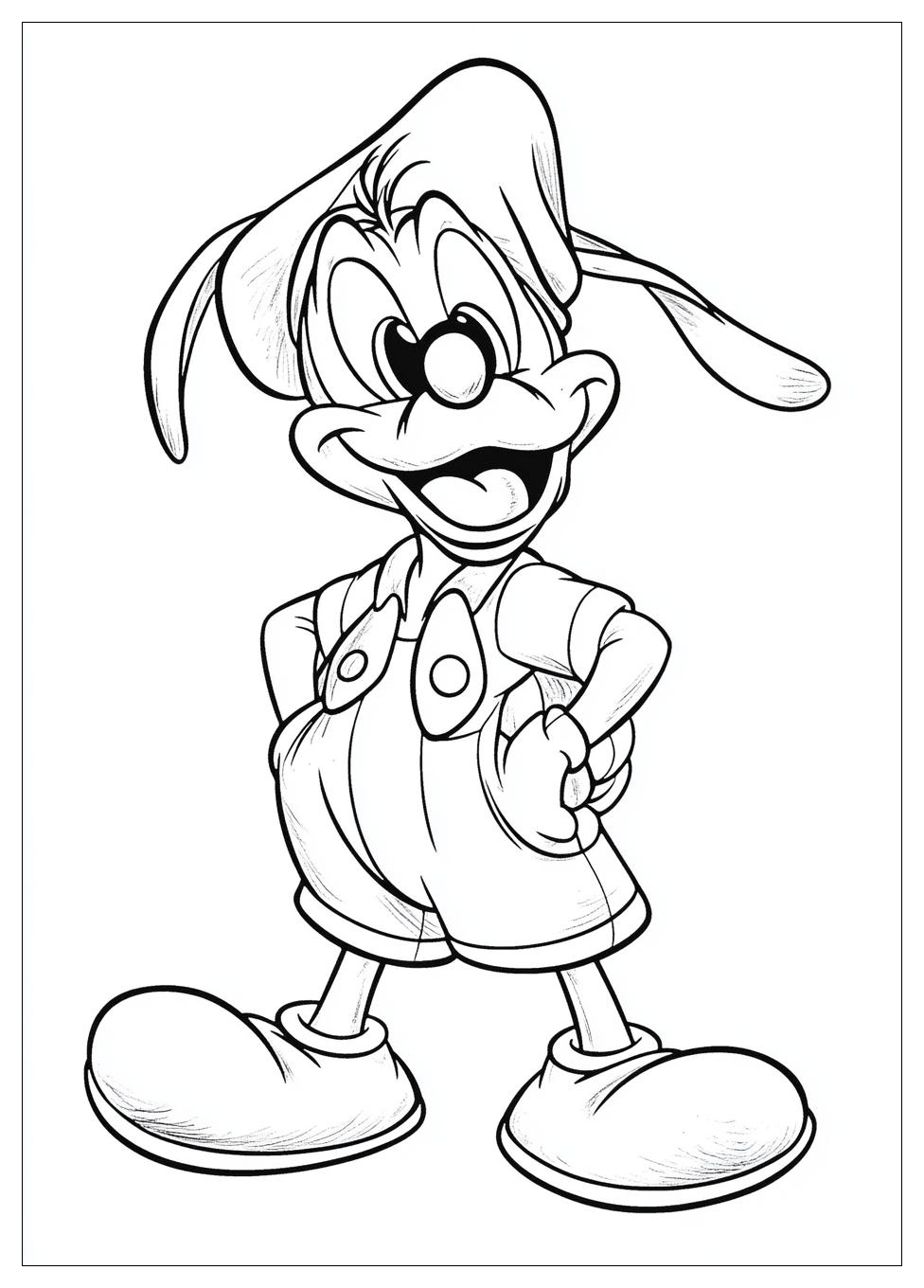Kolorowanki Do Druku Goofy 23