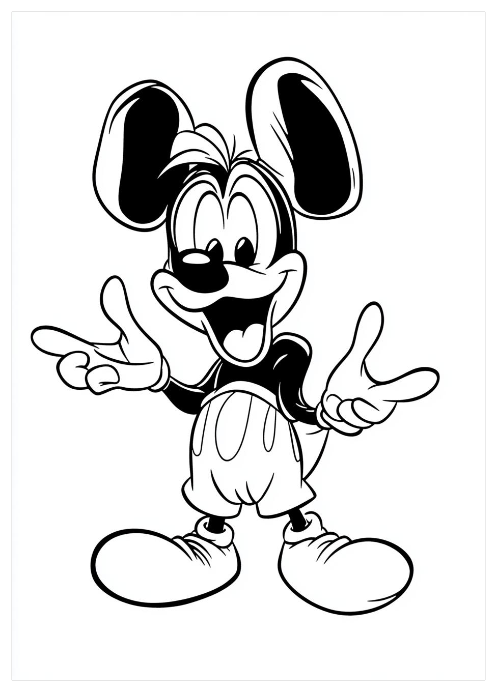 Kolorowanki Do Druku Goofy 24