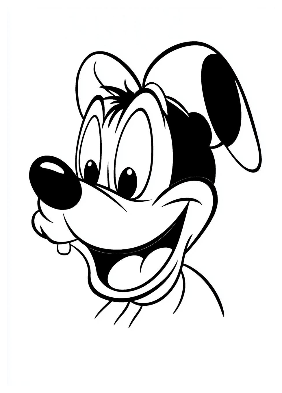 Kolorowanki Do Druku Goofy 5