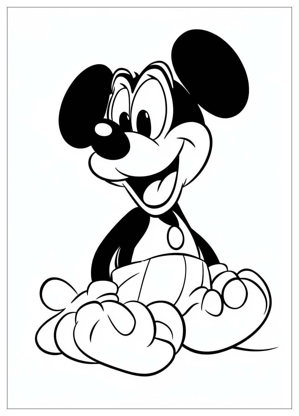 Kolorowanki Do Druku Goofy 6