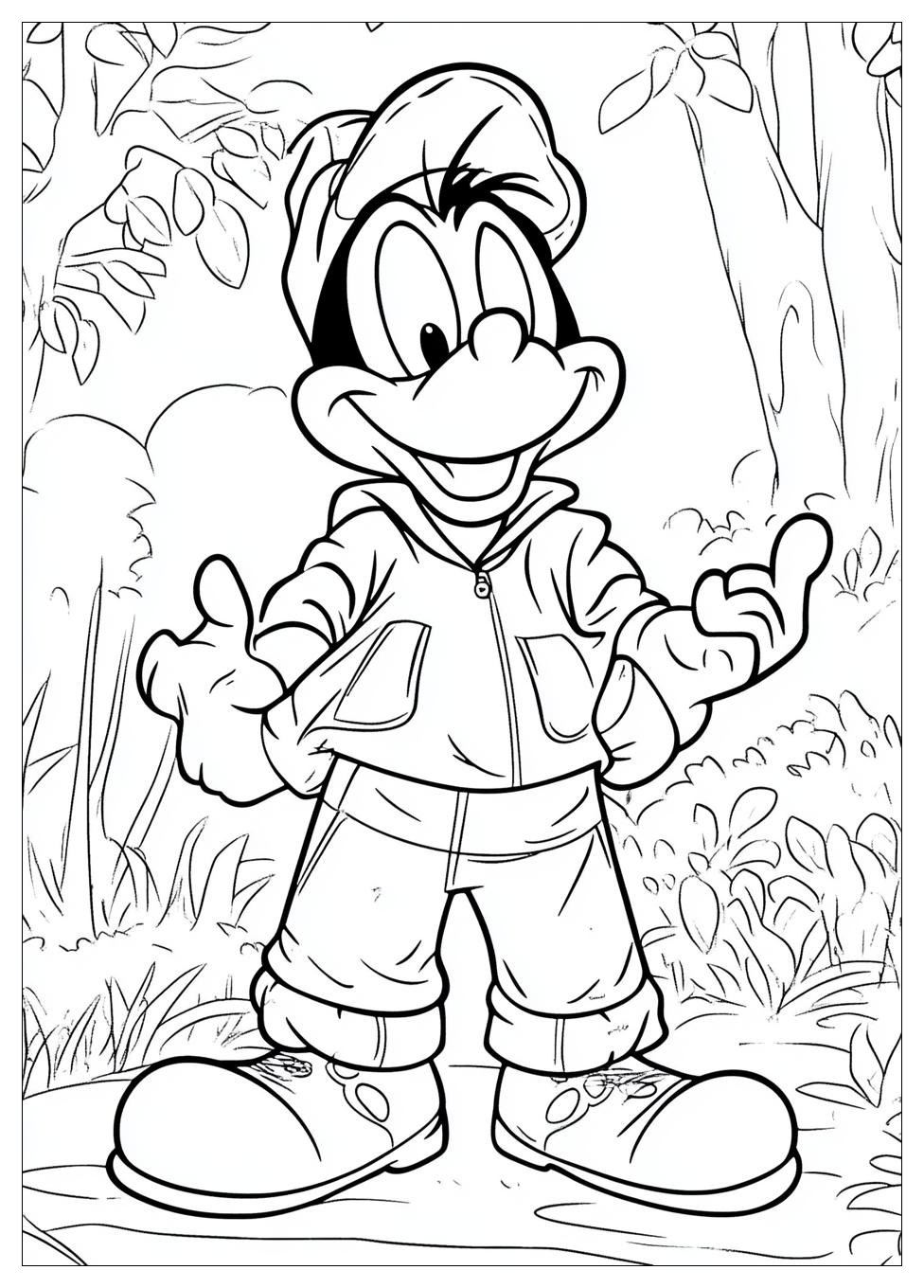 Kolorowanki Do Druku Goofy 7
