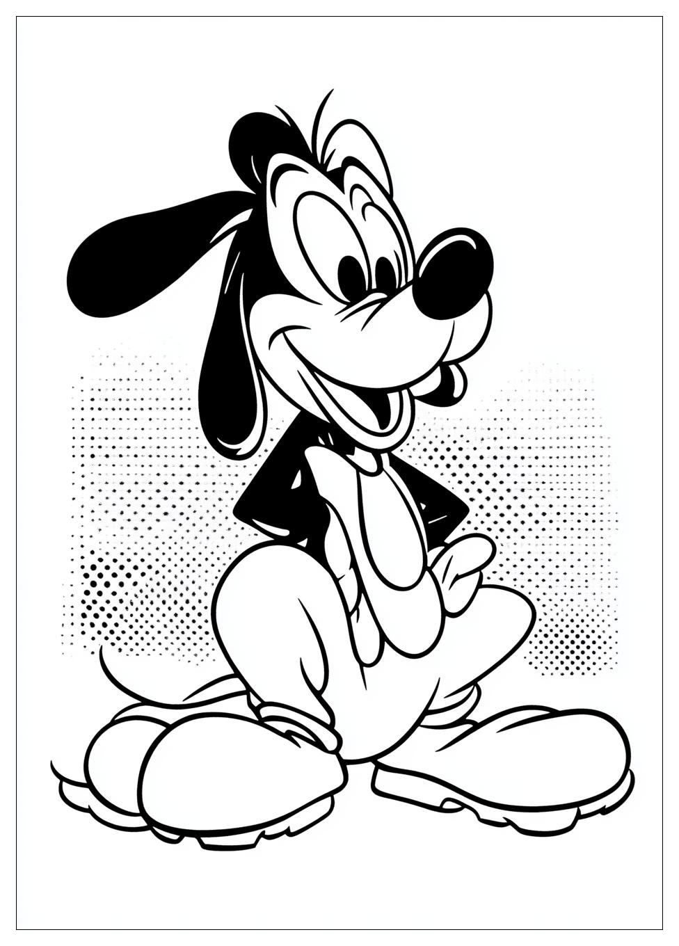 Kolorowanki Do Druku Goofy 9