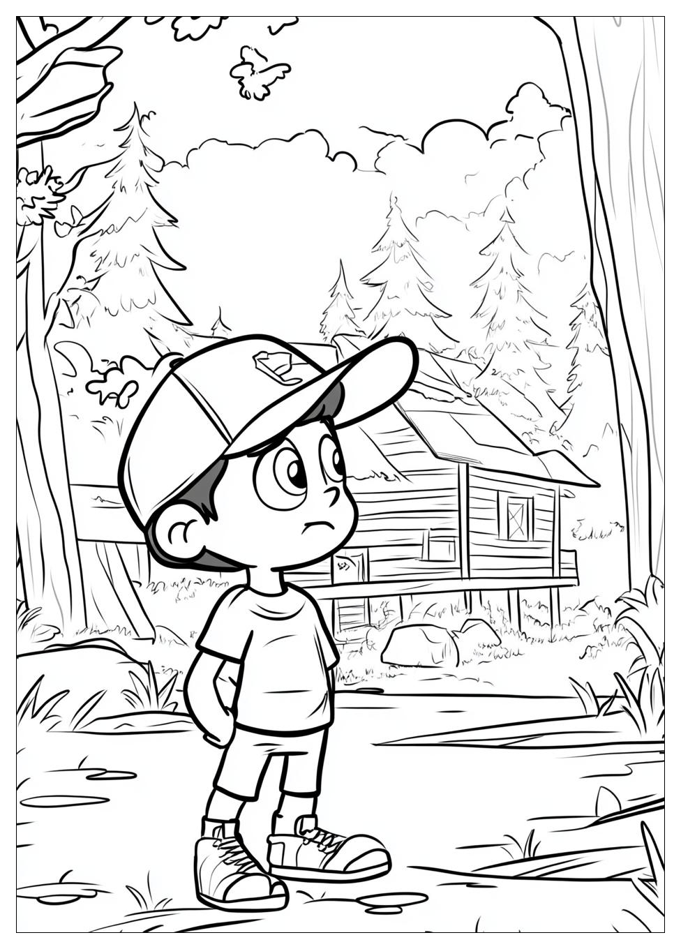 Kolorowanki Do Druku Gravity Falls 1