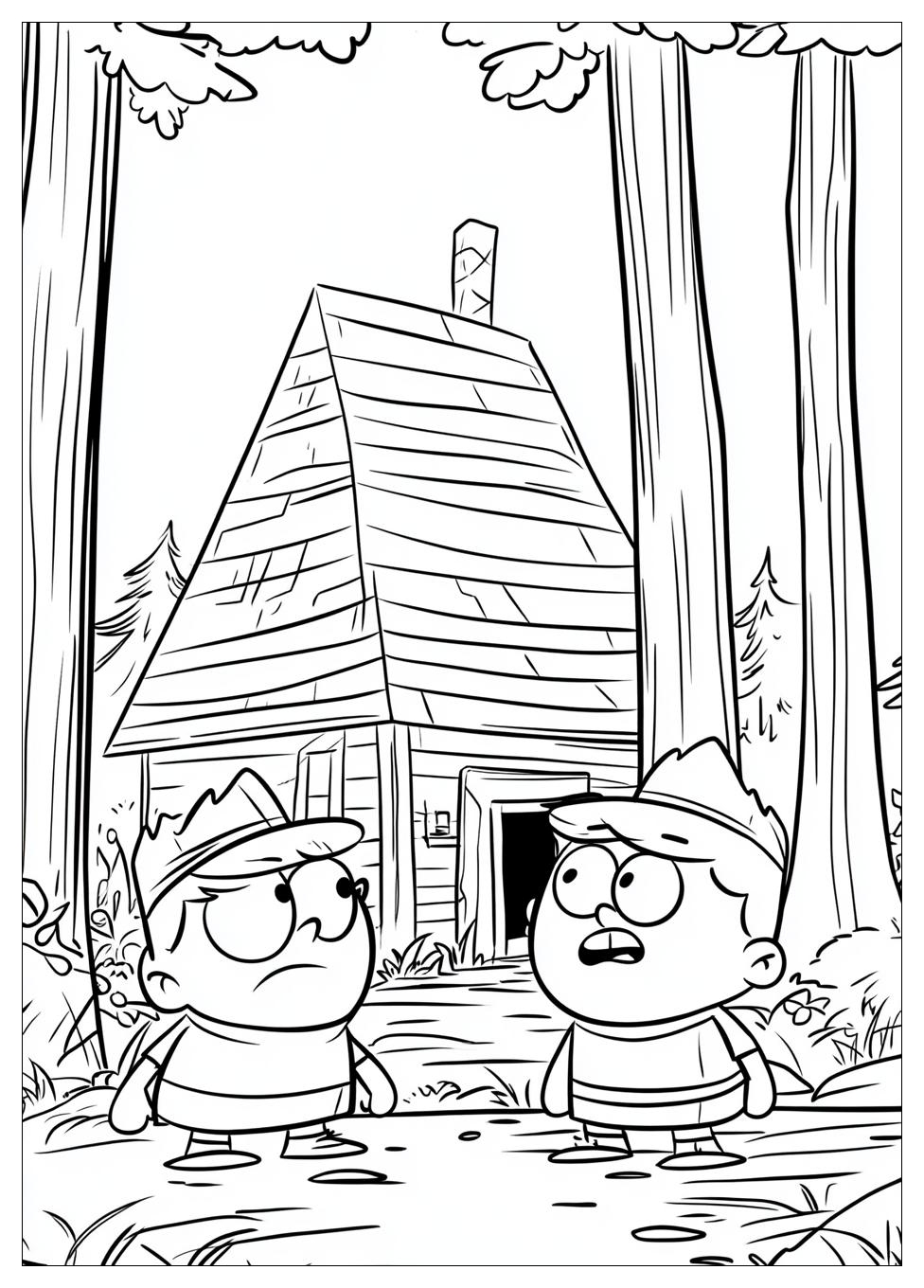 Kolorowanki Do Druku Gravity Falls 15