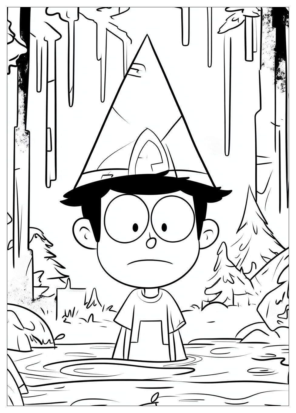 Kolorowanki Do Druku Gravity Falls 17