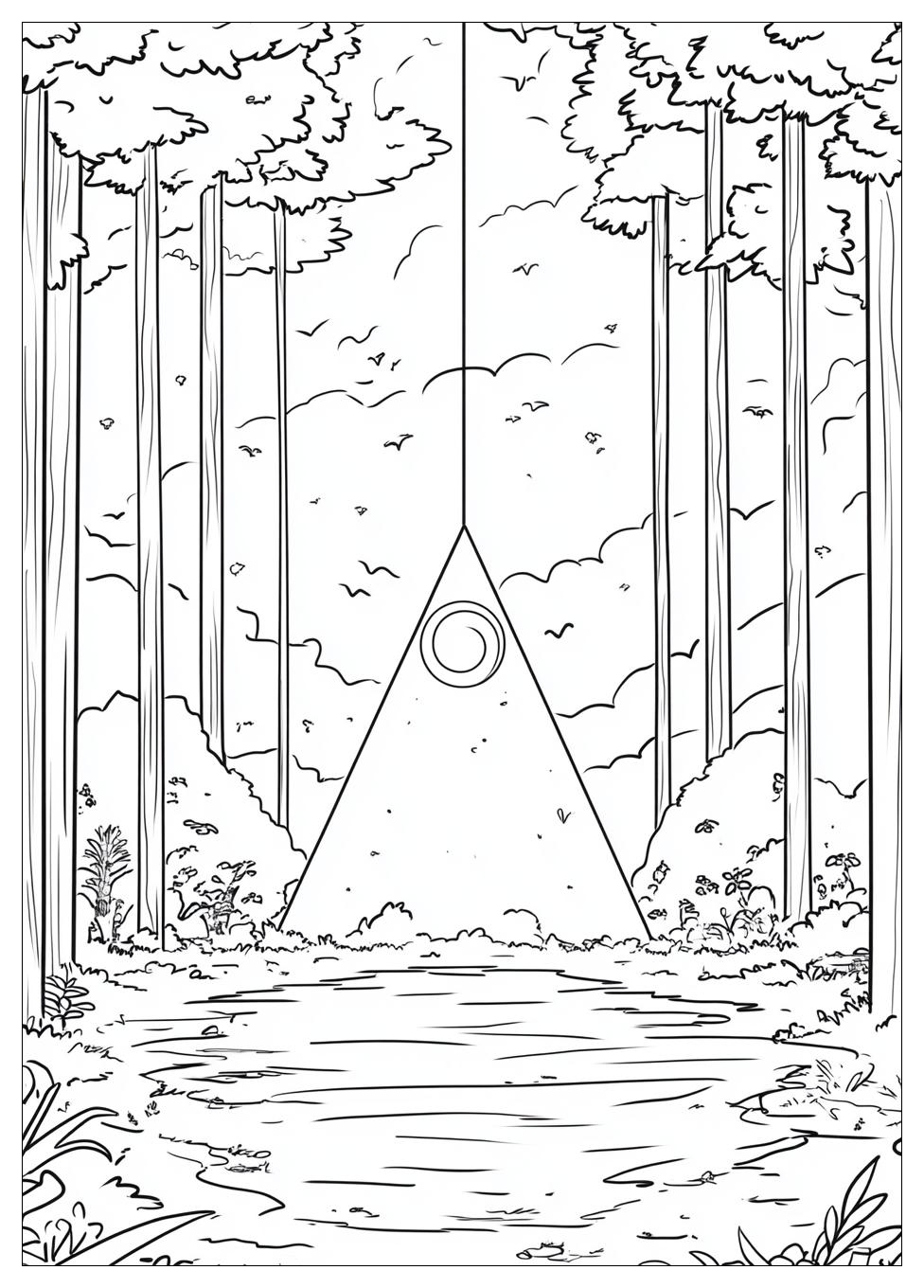 Kolorowanki Do Druku Gravity Falls 24