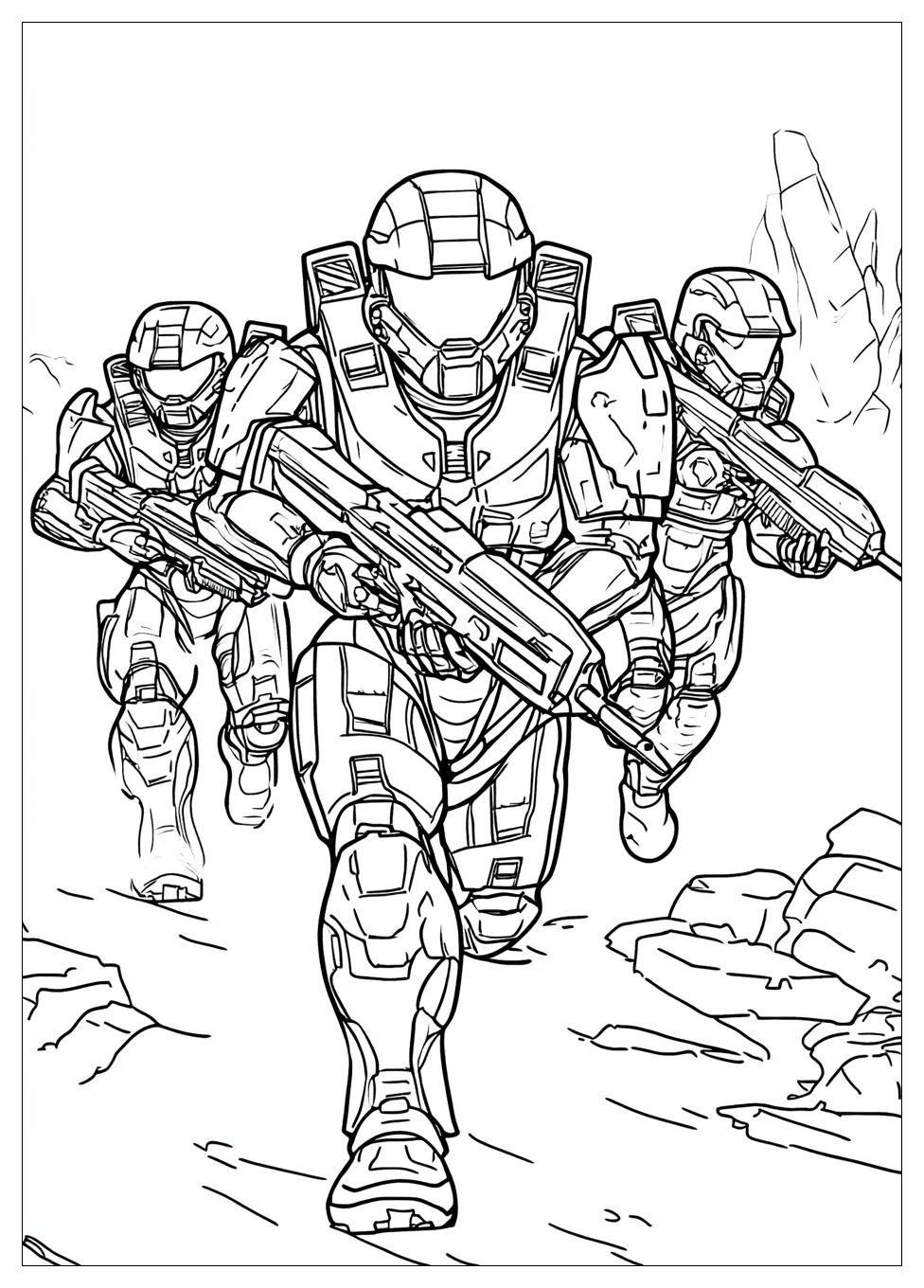 Kolorowanki Do Druku Halo 11