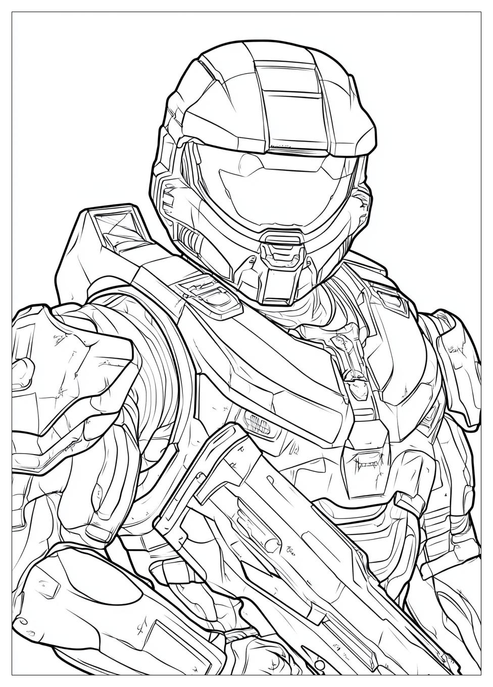 Kolorowanki Do Druku Halo 2