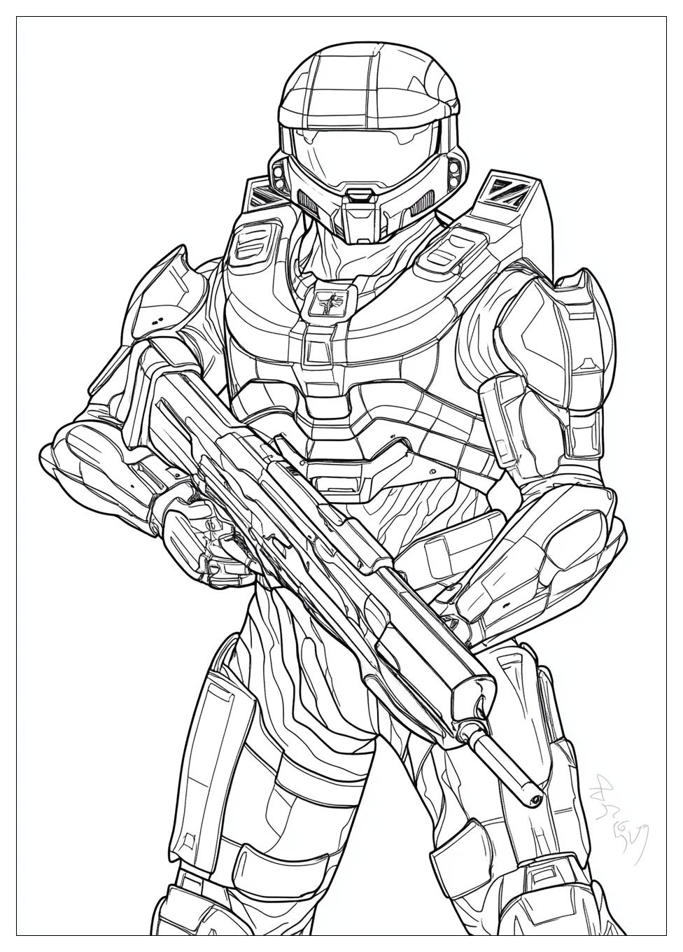 Kolorowanki Do Druku Halo 21