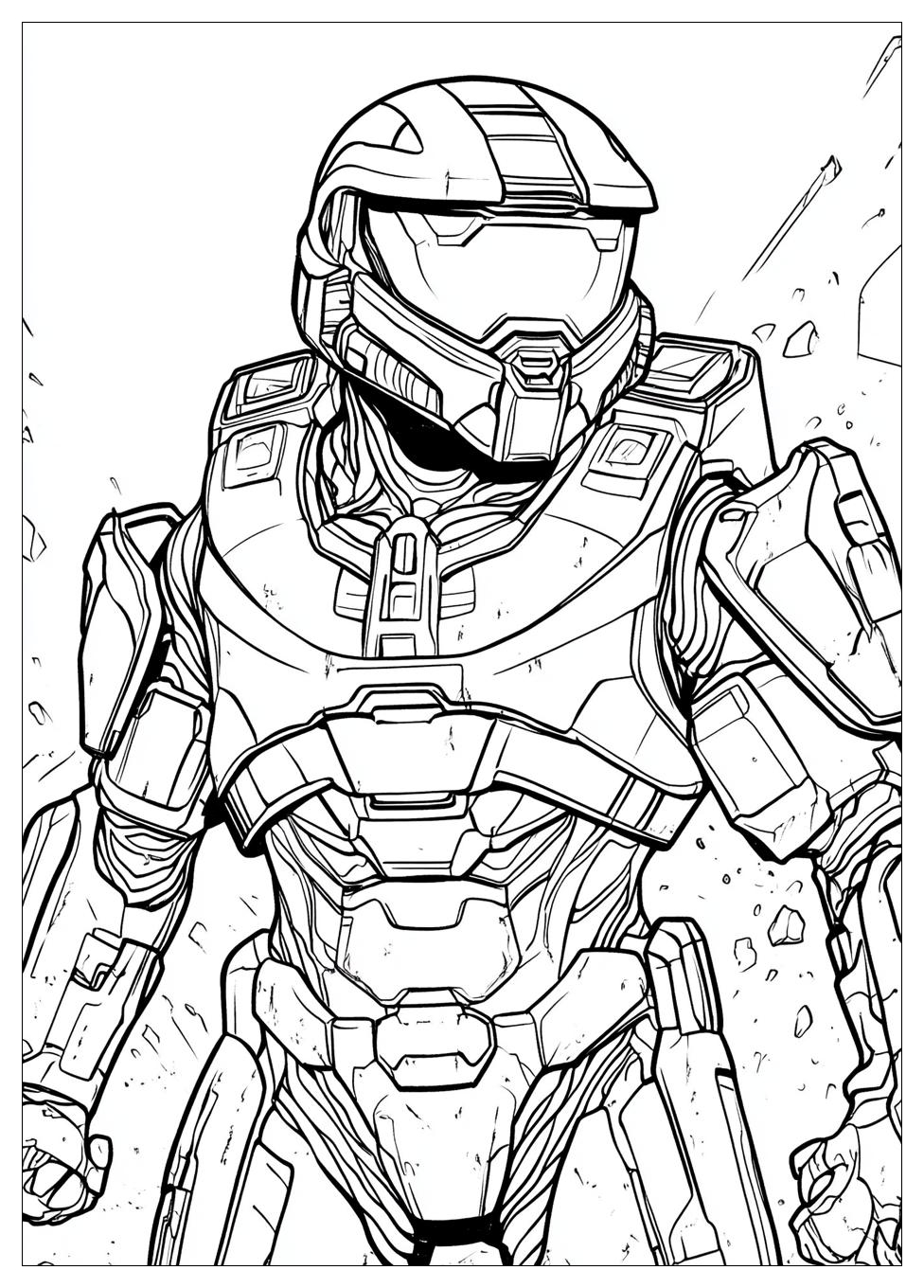 Kolorowanki Do Druku Halo 23