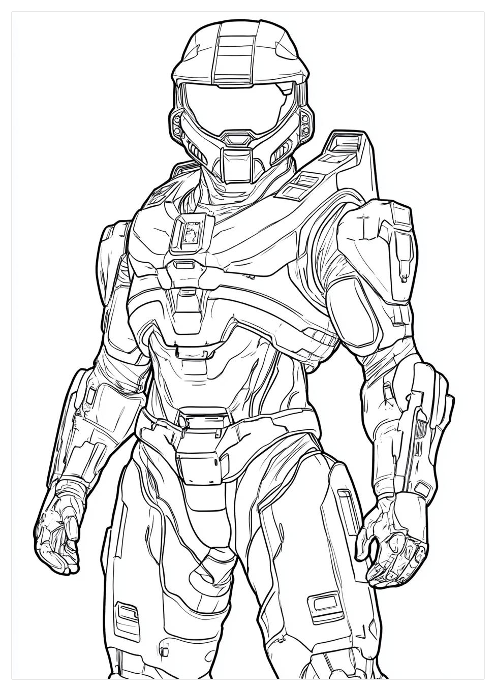 Kolorowanki Do Druku Halo 4