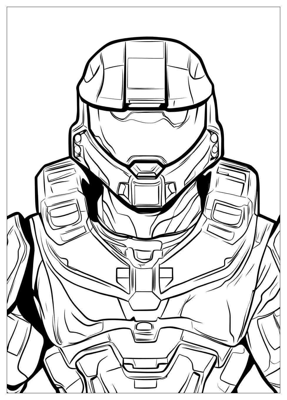 Kolorowanki Do Druku Halo 5