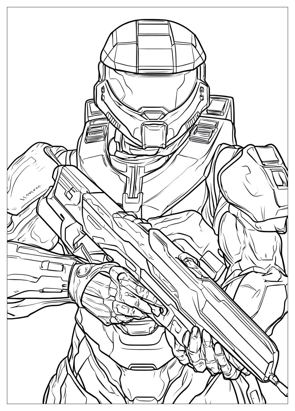 Kolorowanki Do Druku Halo 7