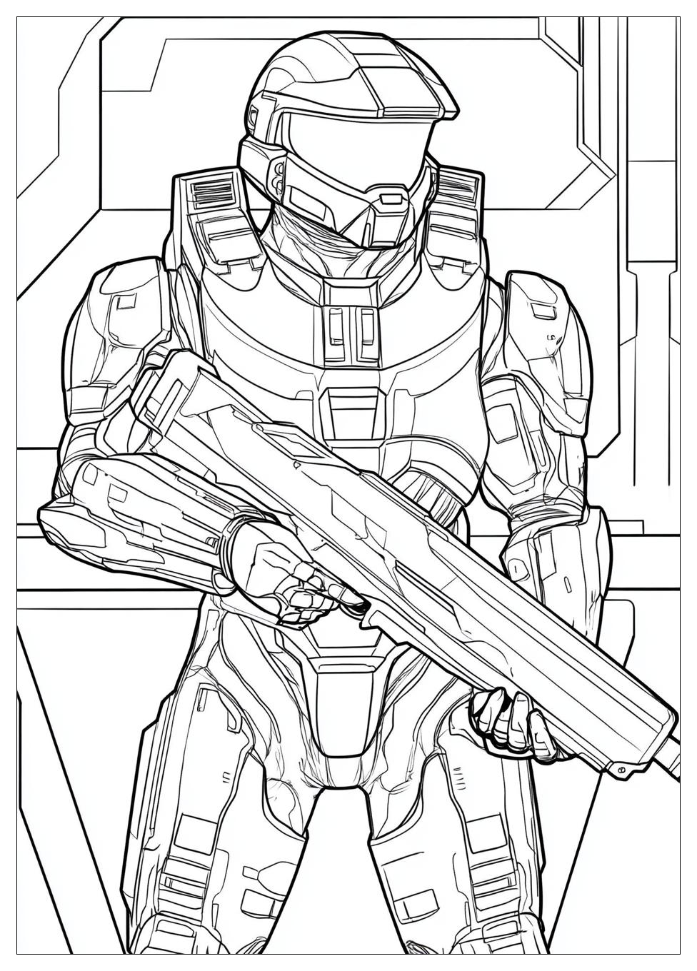 Kolorowanki Do Druku Halo 9