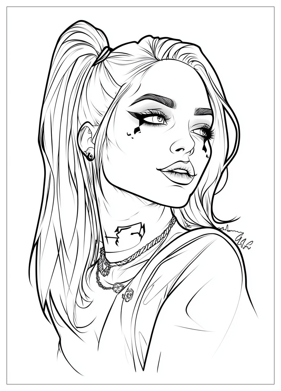 Kolorowanki Do Druku Harley Quinn 24