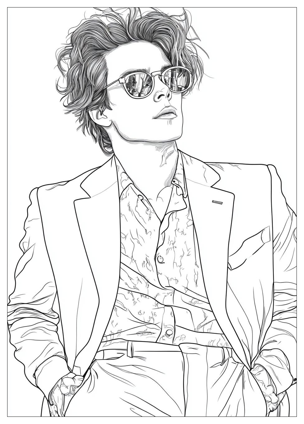 Kolorowanki Do Druku Harry Styles 10