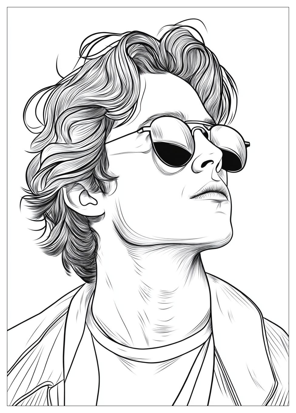 Kolorowanki Do Druku Harry Styles 11