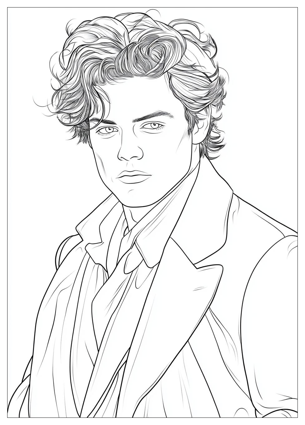 Kolorowanki Do Druku Harry Styles 12