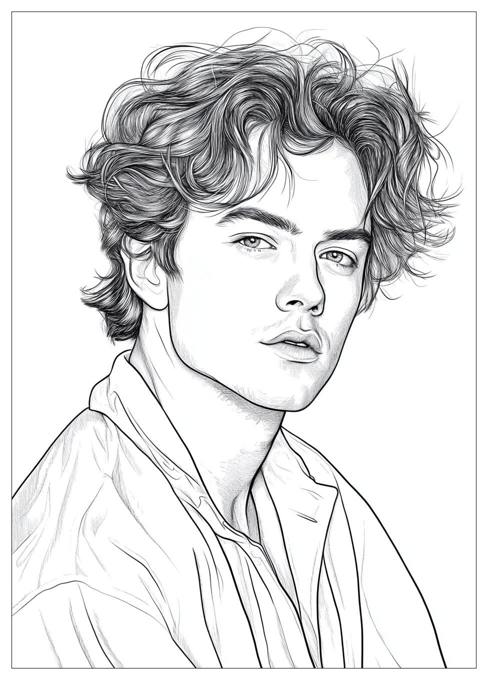 Kolorowanki Do Druku Harry Styles 17