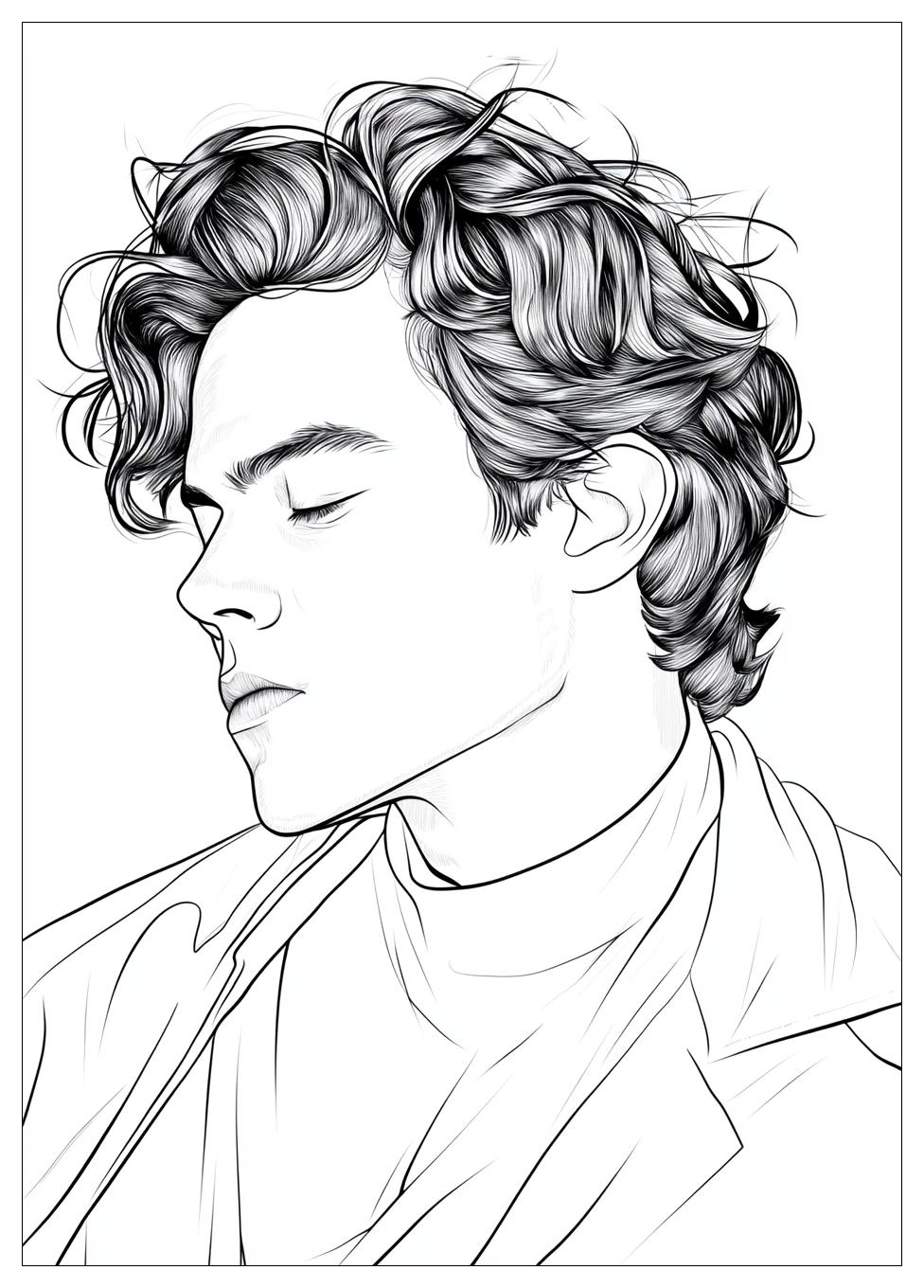 Kolorowanki Do Druku Harry Styles 24