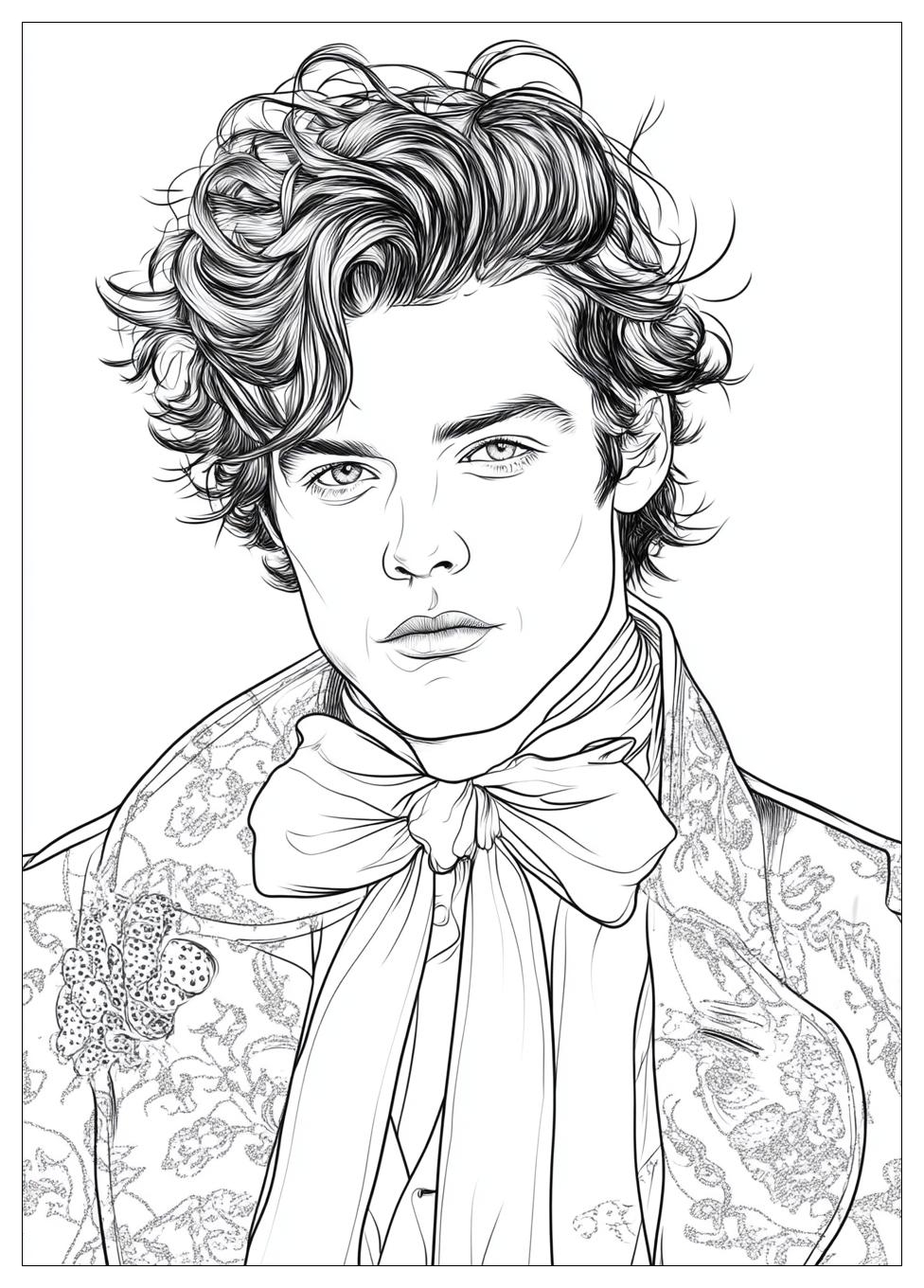 Kolorowanki Do Druku Harry Styles 6