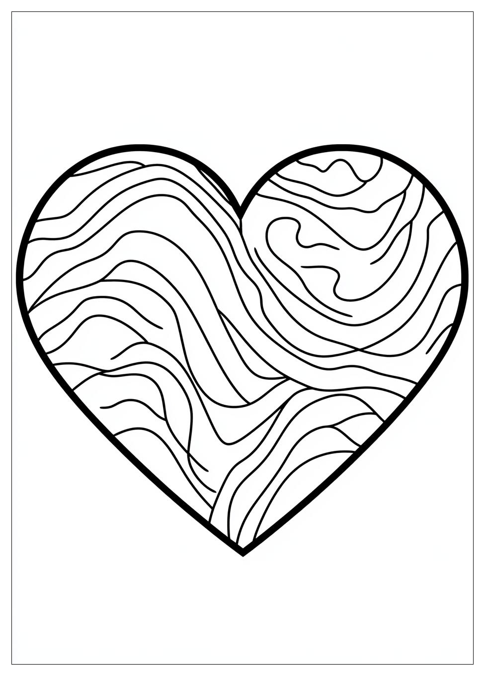 Kolorowanki Do Druku Heart 11