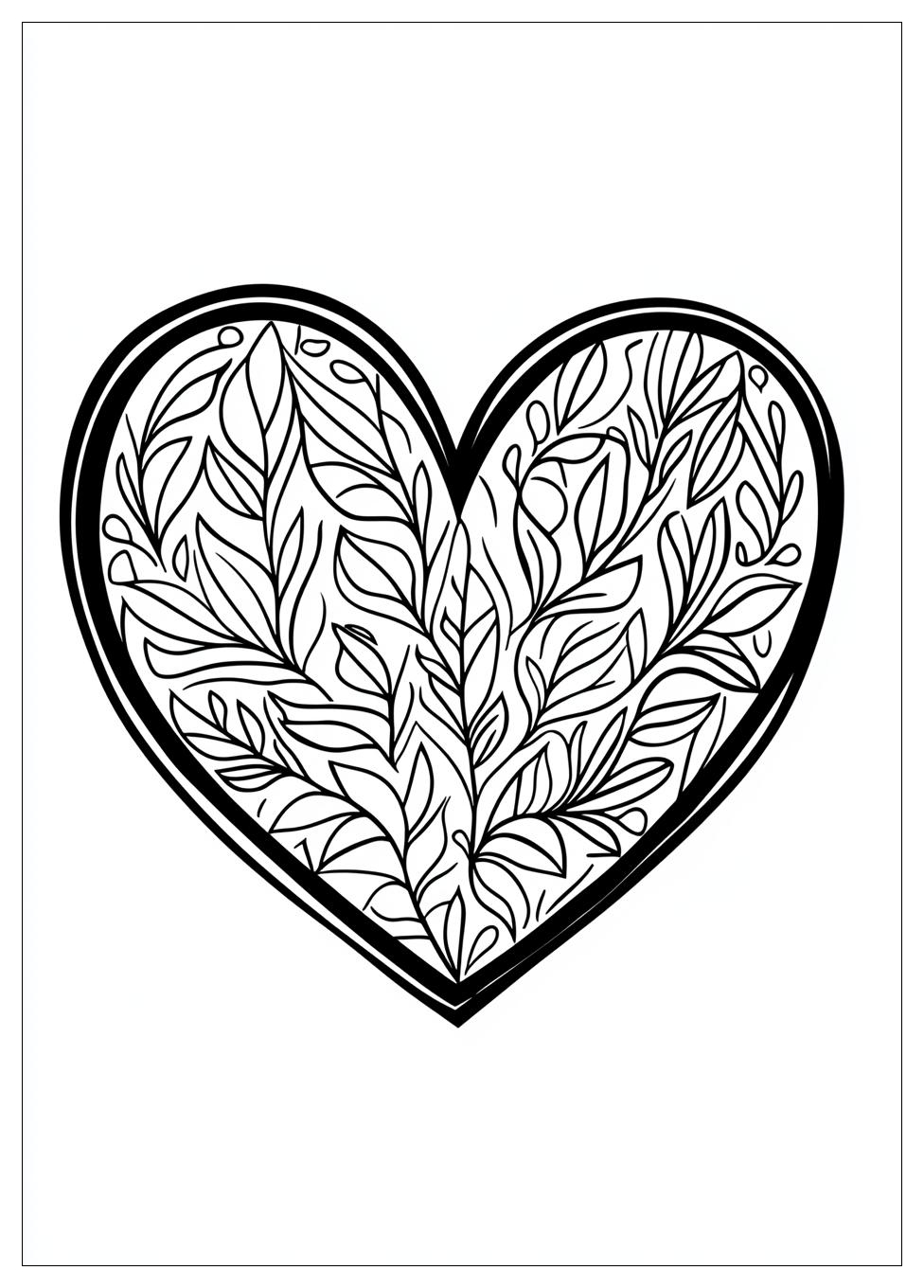 Kolorowanki Do Druku Heart 13