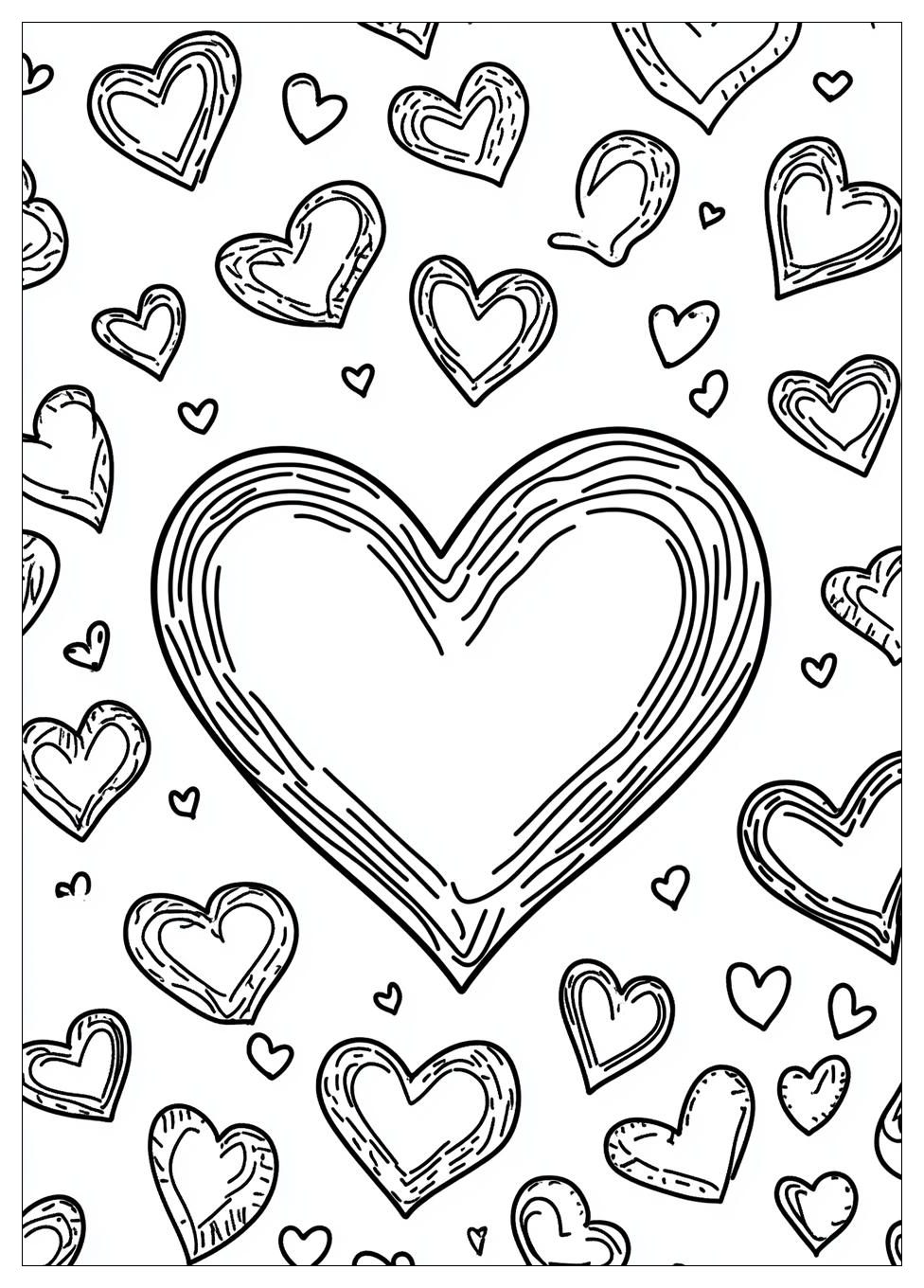 Kolorowanki Do Druku Heart 15