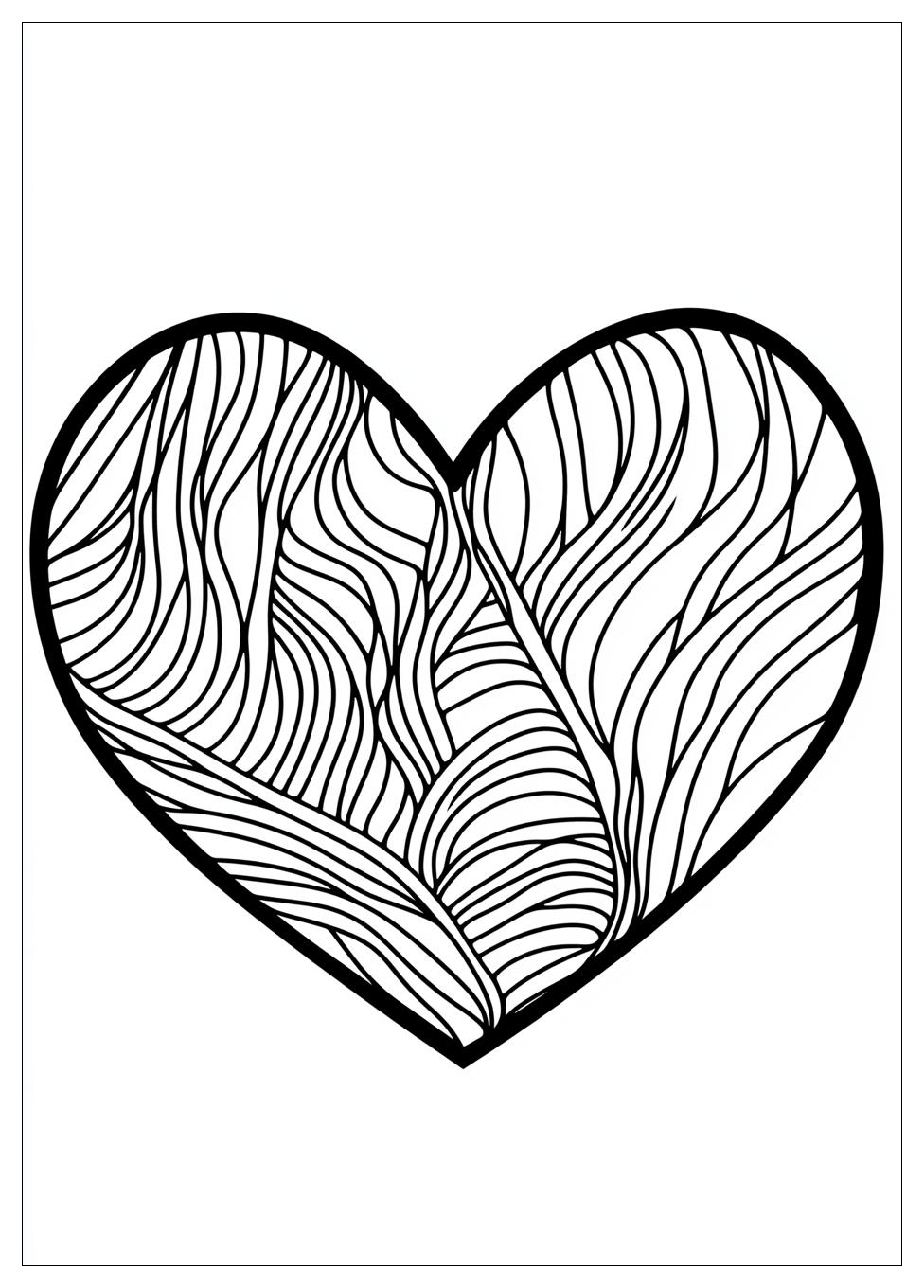 Kolorowanki Do Druku Heart 16