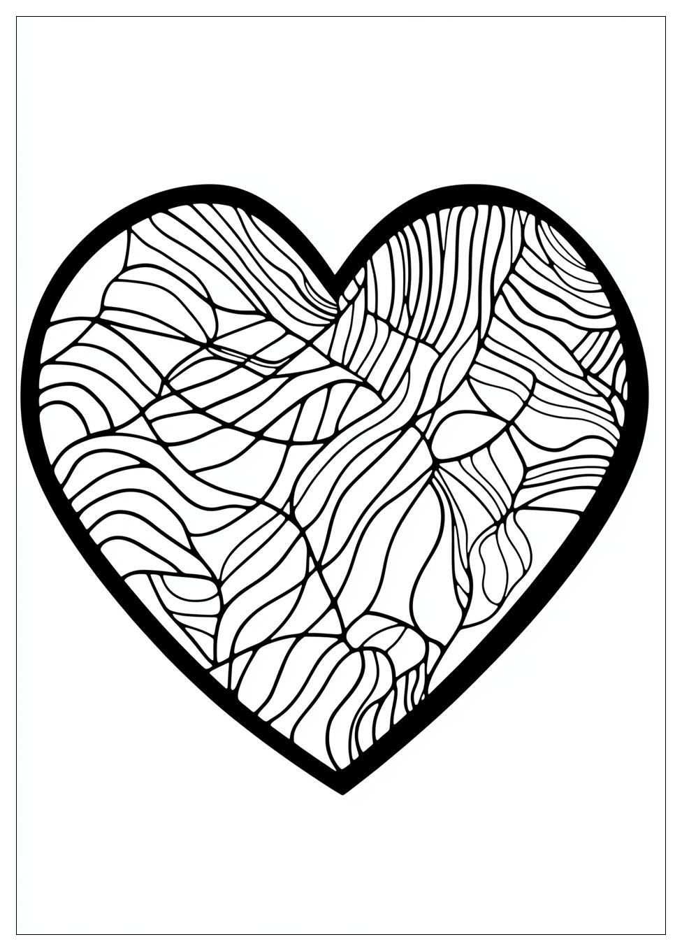 Kolorowanki Do Druku Heart 19