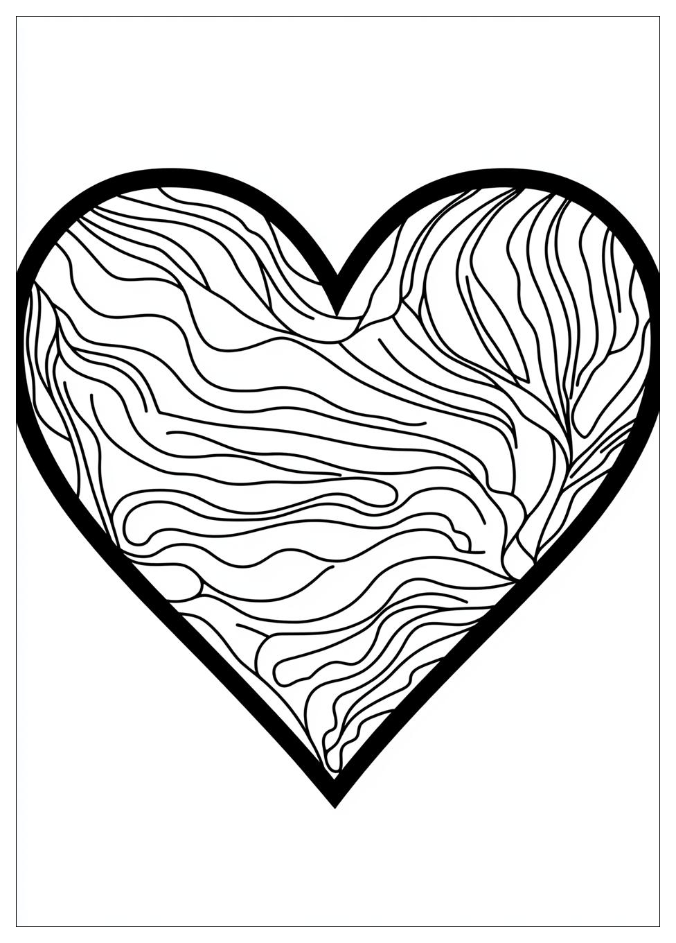 Kolorowanki Do Druku Heart 2