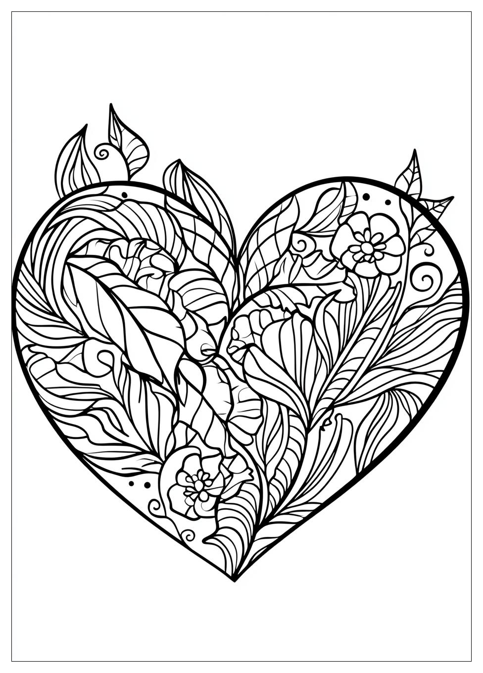 Kolorowanki Do Druku Heart 21