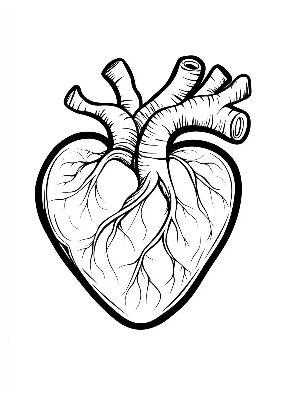 Kolorowanki Do Druku Heart 3