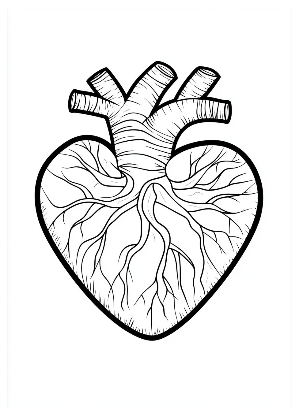 Kolorowanki Do Druku Heart 5
