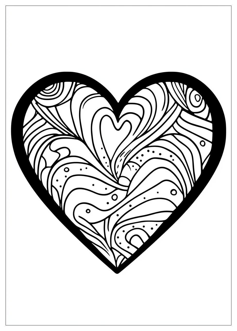 Kolorowanki Do Druku Heart 8