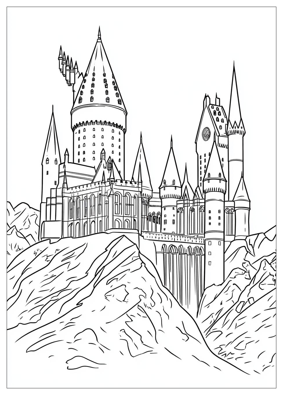 Kolorowanki Do Druku Hogwart 9