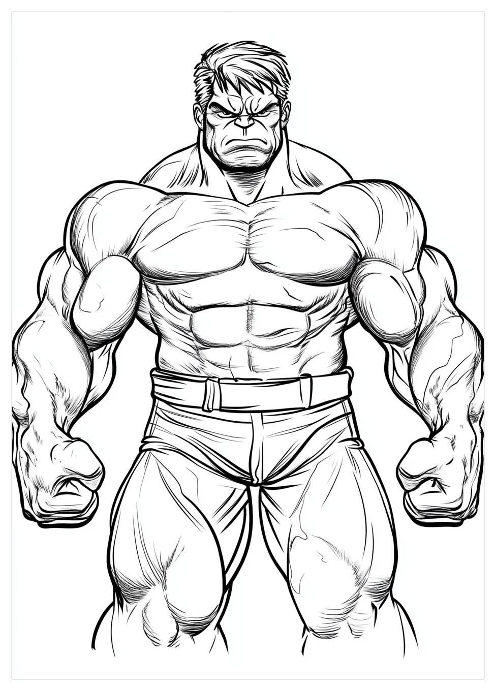 Kolorowanki Do Druku Hulk 24