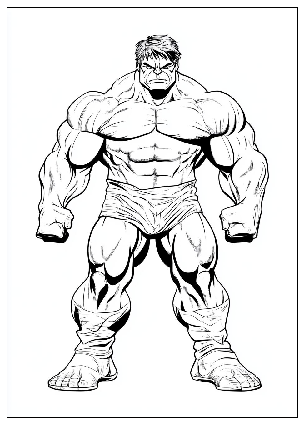 Kolorowanki Do Druku Hulk 9