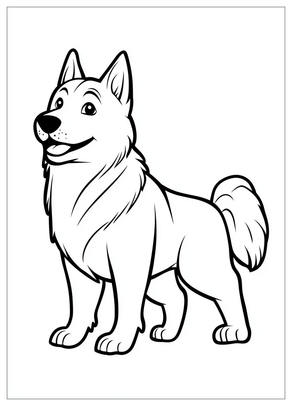 Kolorowanki Do Druku Husky 10