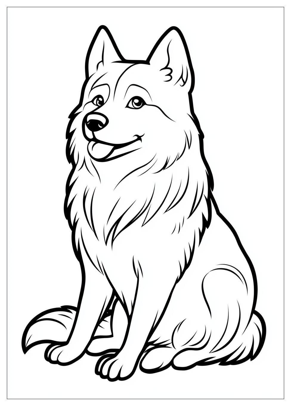 Kolorowanki Do Druku Husky 11