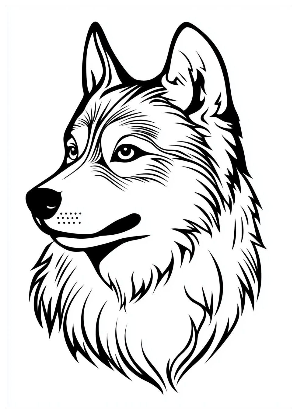 Kolorowanki Do Druku Husky 12