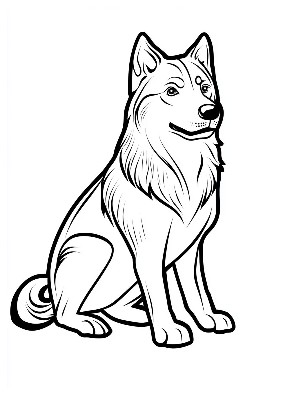 Kolorowanki Do Druku Husky 13