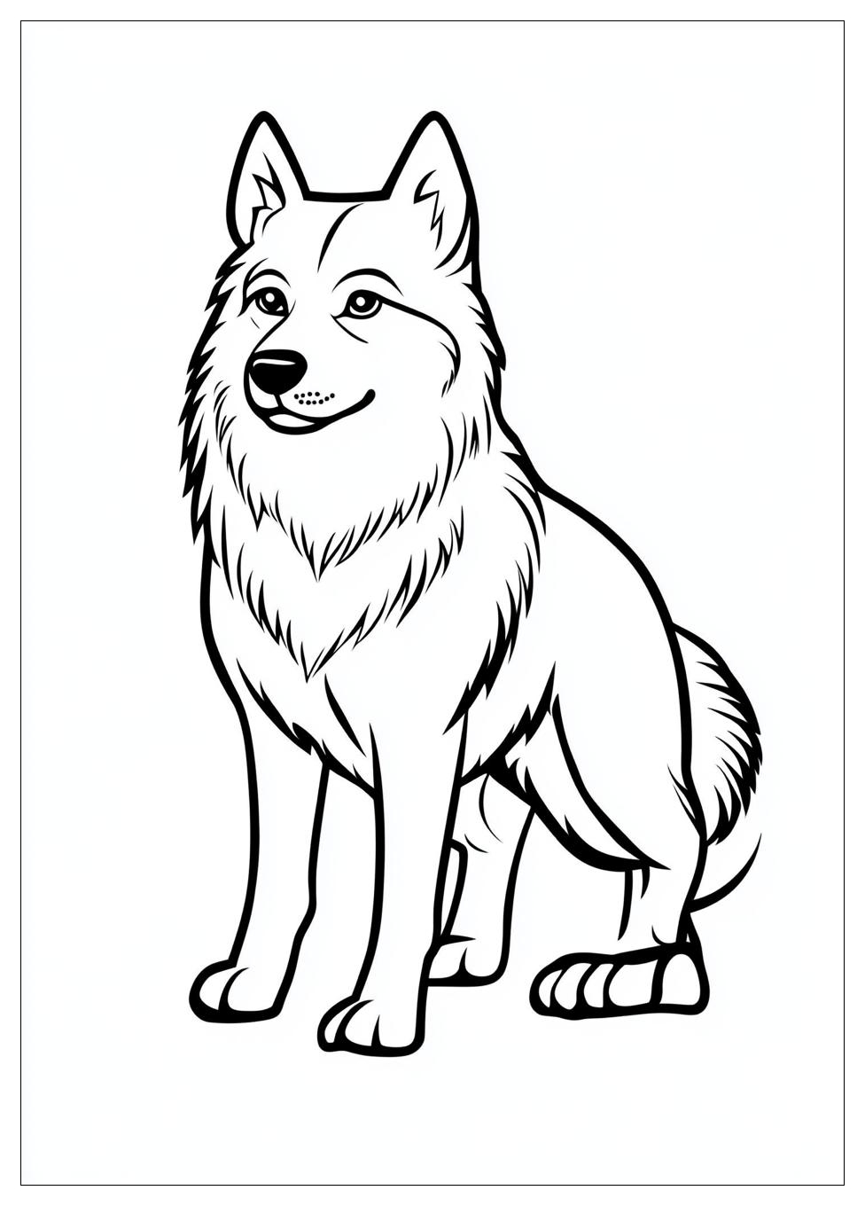 Kolorowanki Do Druku Husky 15