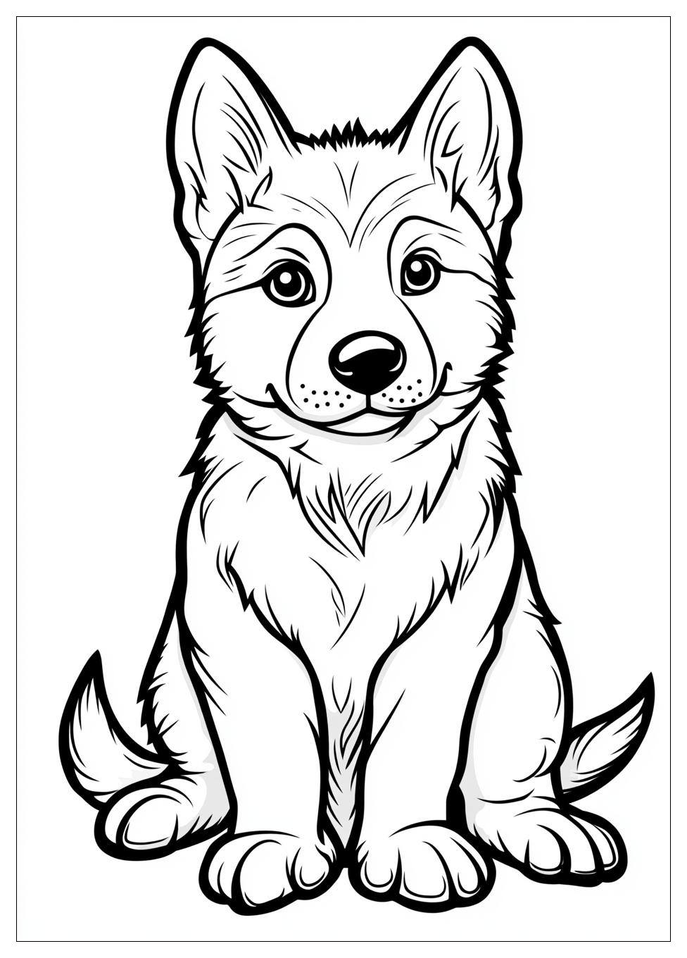 Kolorowanki Do Druku Husky 17
