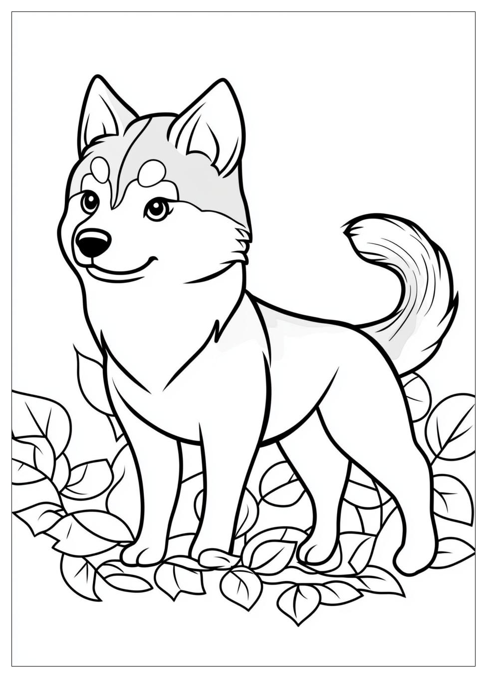 Kolorowanki Do Druku Husky 18