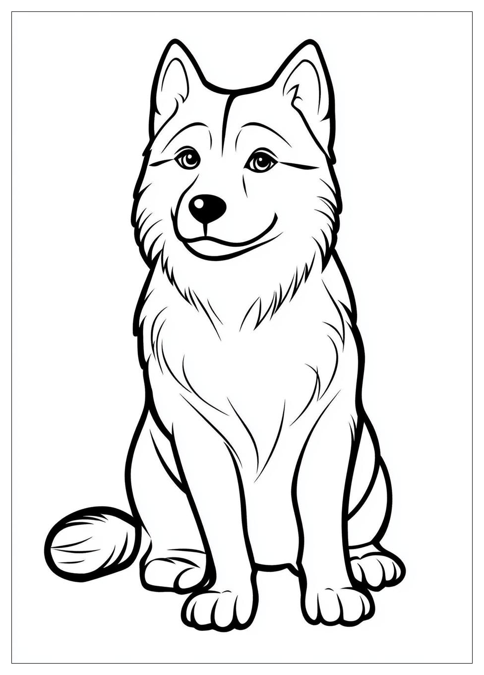 Kolorowanki Do Druku Husky 19