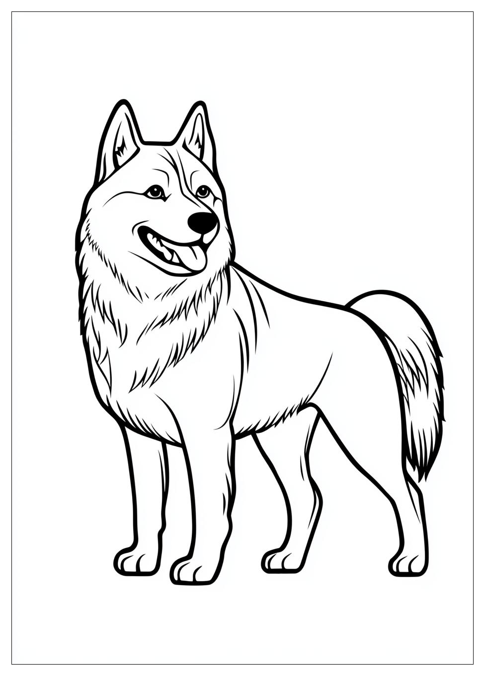 Kolorowanki Do Druku Husky 20