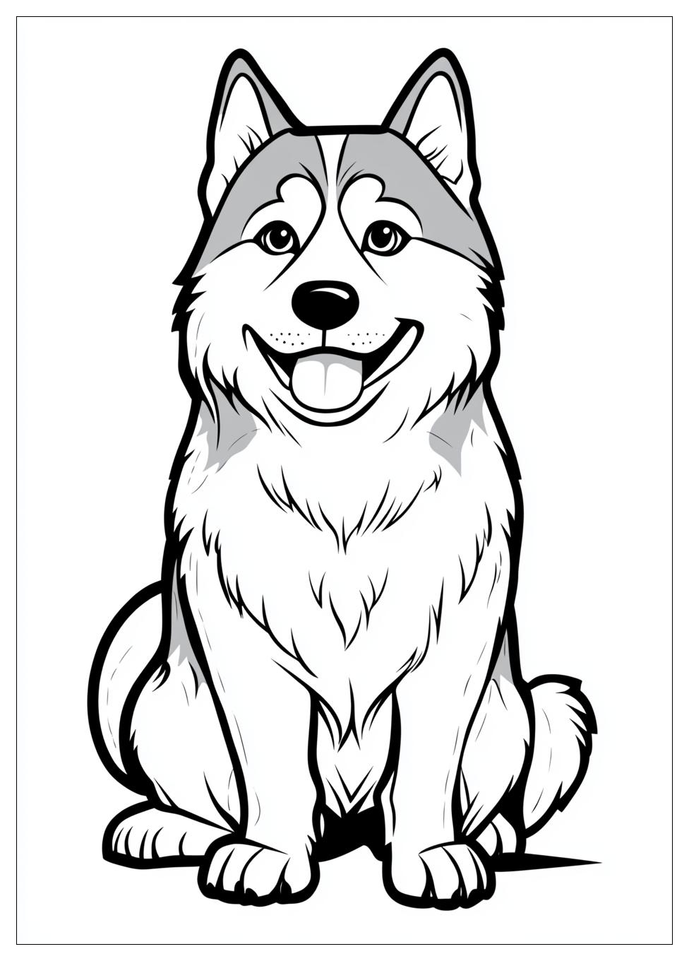 Kolorowanki Do Druku Husky 5