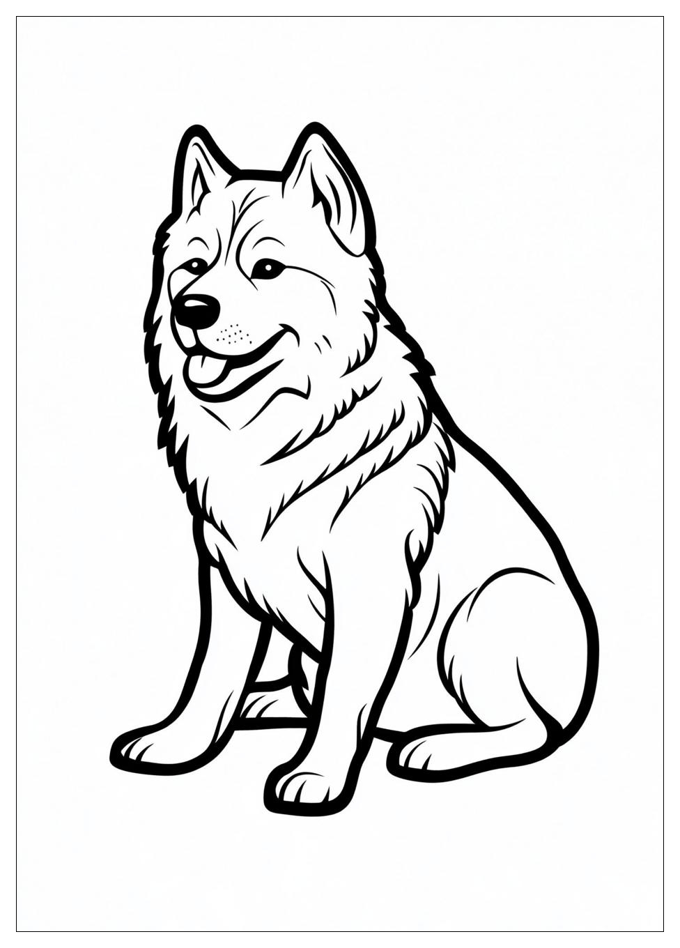 Kolorowanki Do Druku Husky 7
